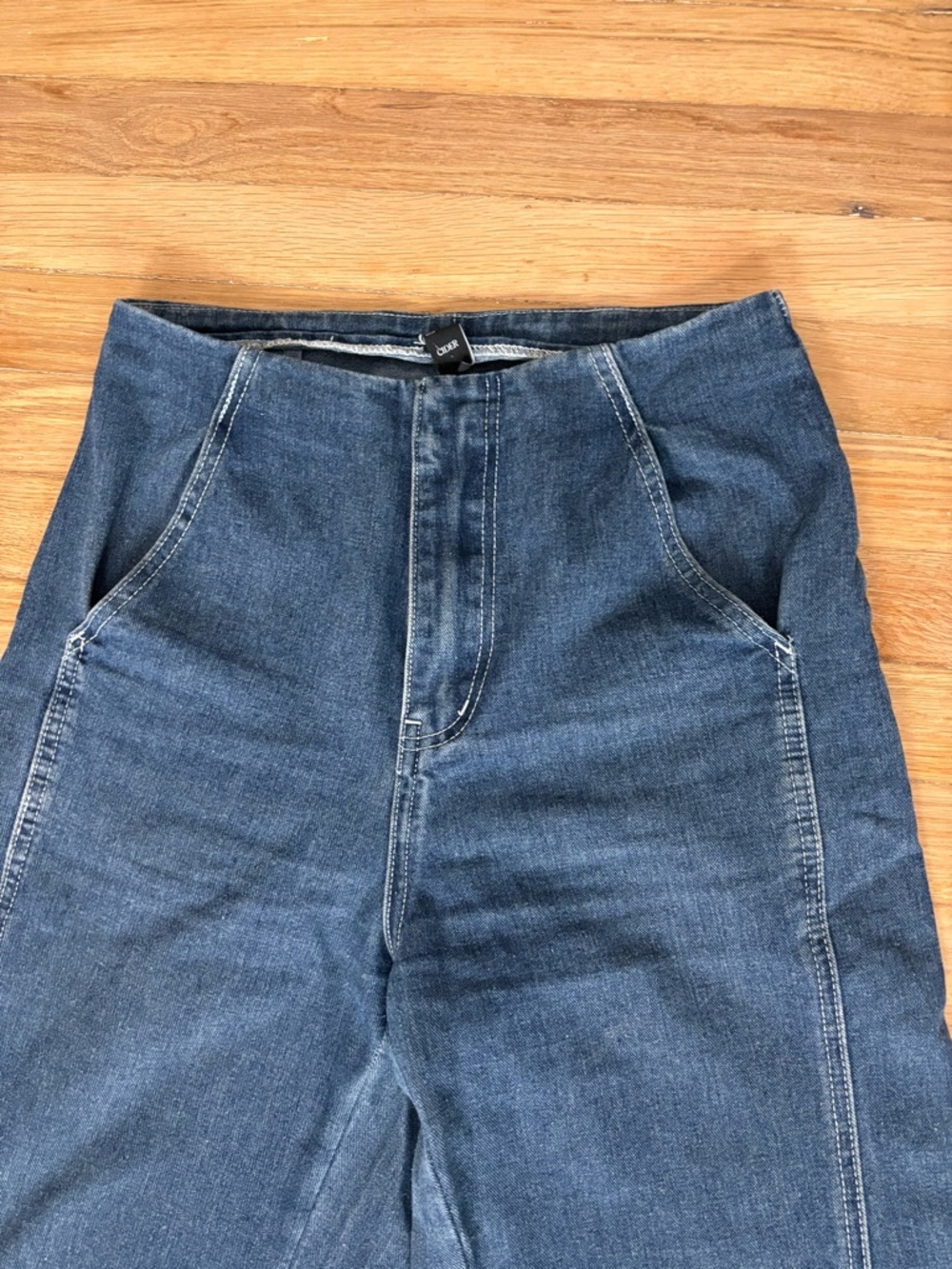 Cider Small Wide Leg 70s Style Jeans - Picture 3 of 6